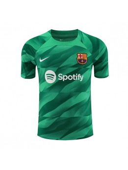 Barcelona Målvakt Replika Hemmakläder 2023-24 Kortärmad